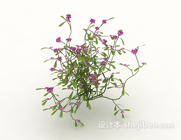 室外藤蔓植物3d模型下载
