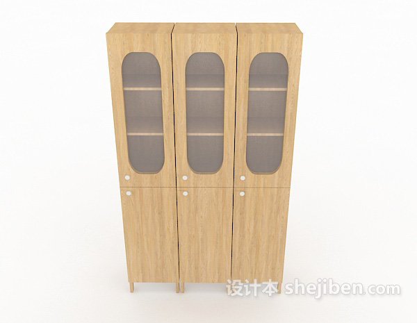 现代家庭衣柜3d模型下载