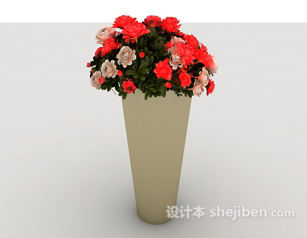 现代风格室内花瓶摆设3d模型下载