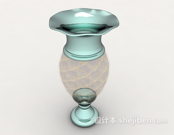 设计本家居花瓶摆设品3d模型下载