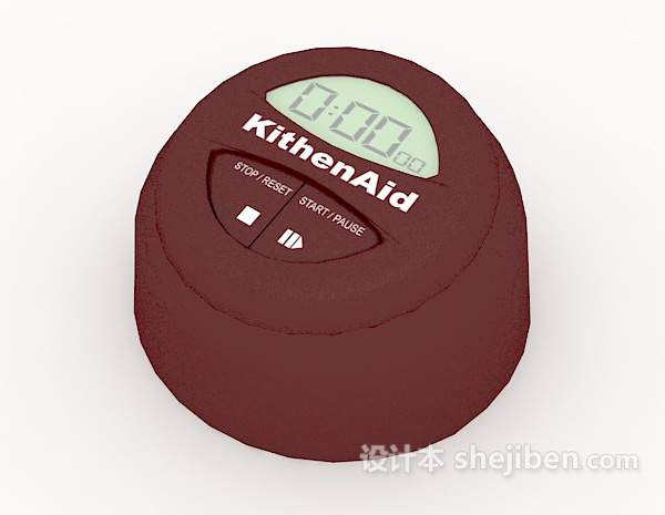 现代风格kithenaid品牌厨房用具3d模型下载