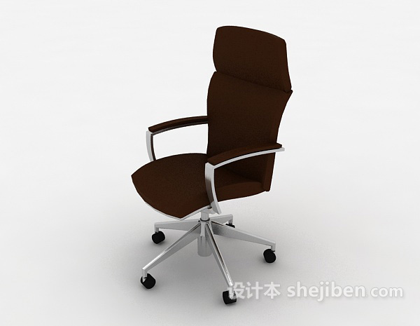 设计本简约常见办公椅3d模型下载