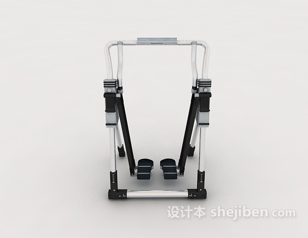 现代风格健身锻炼器材3d模型下载