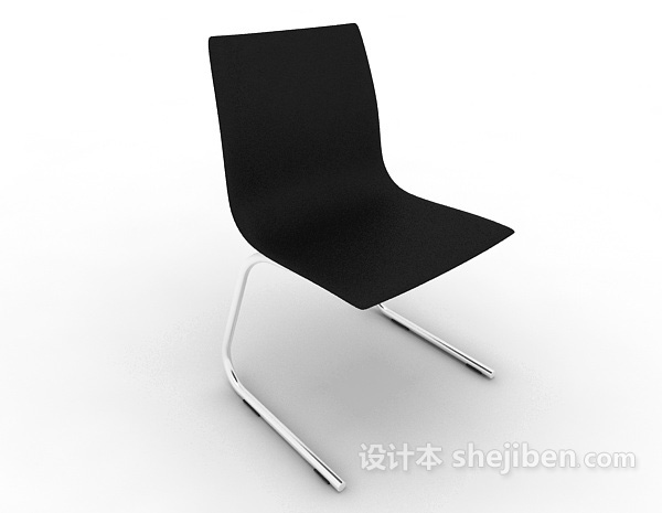 免费现代简洁办公椅3d模型下载