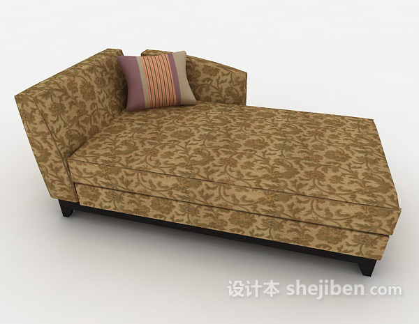 免费时尚休闲单人沙发3d模型下载