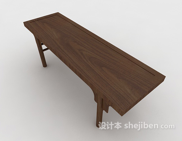 设计本中式传统餐椅3d模型下载