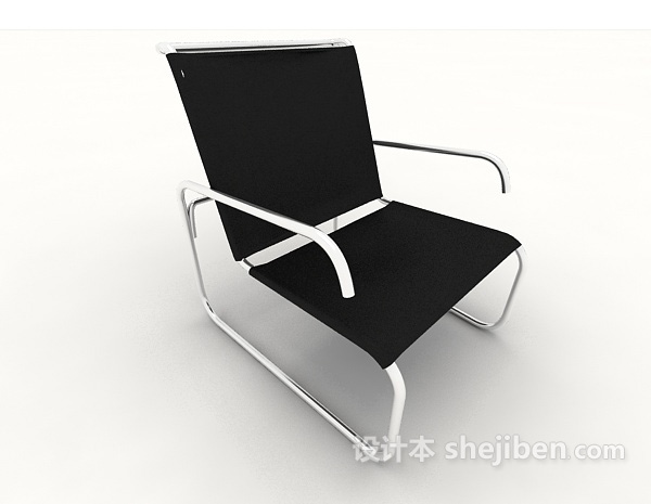 免费简洁办公椅3d模型下载