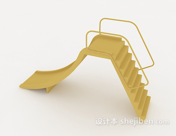 免费儿童游乐滑梯3d模型下载