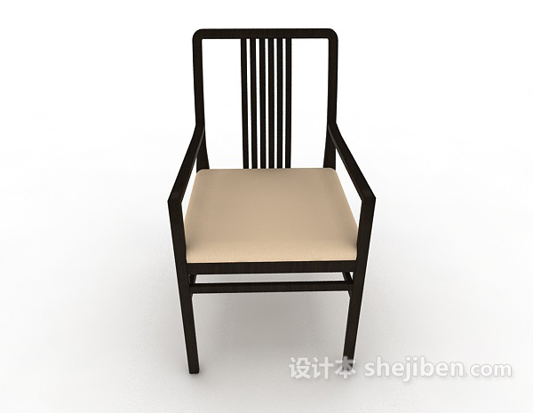 中式风格新中式风格家居椅3d模型下载