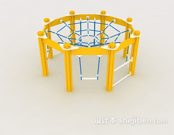 儿童游乐场设施3d模型下载