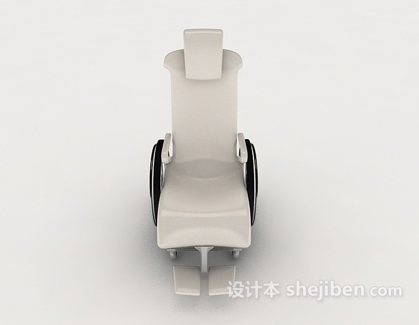 现代风格轮椅3d模型下载