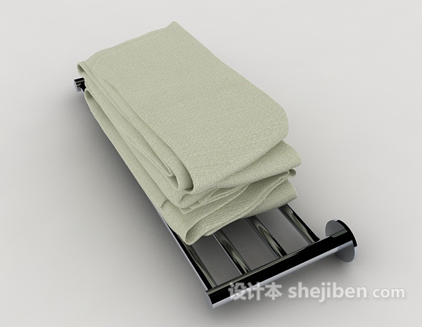 设计本沐浴浴巾3d模型下载