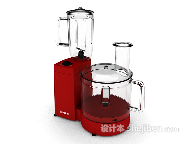 现代风格榨汁机3d模型下载