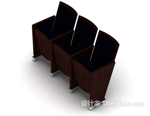 免费会议厅椅子3d模型下载