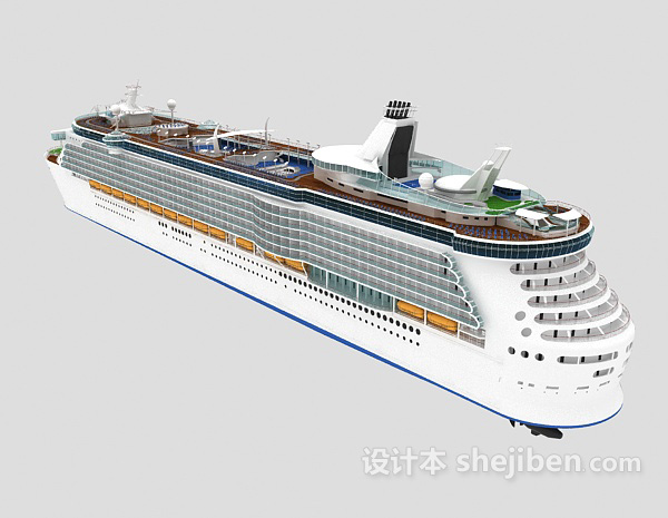 设计本海洋舰艇3d模型下载
