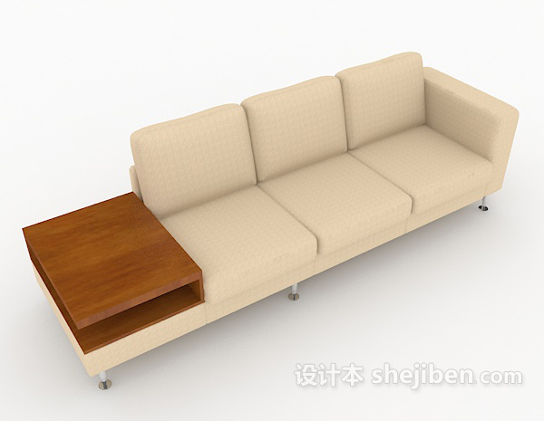 现代简约家居沙发3d模型下载