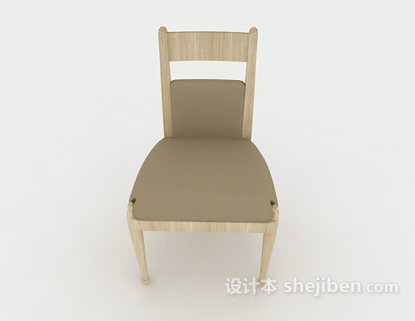 现代风格常见休闲家居椅3d模型下载