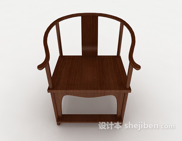 中式风格传统中式家居椅3d模型下载