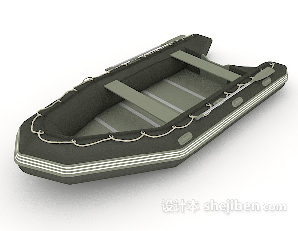 皮划艇3d模型下载