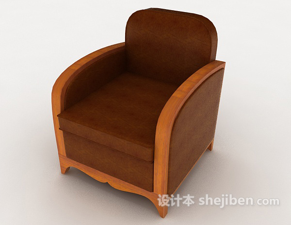 免费简单家居沙发3d模型下载