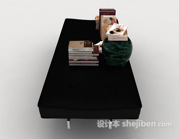 设计本实木书桌茶几3d模型下载
