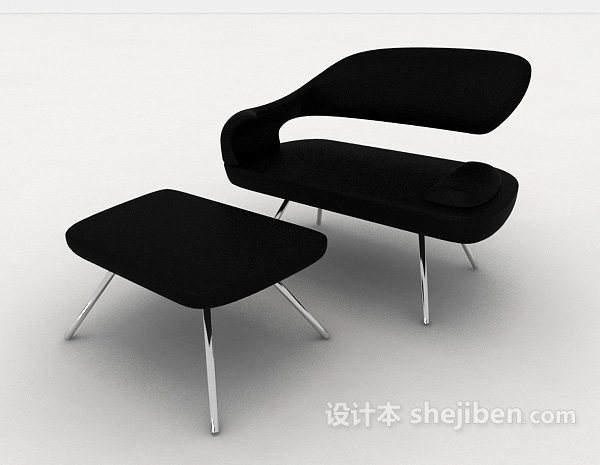 个性简约现代椅子3d模型下载
