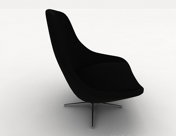 设计本U型椅3d模型下载