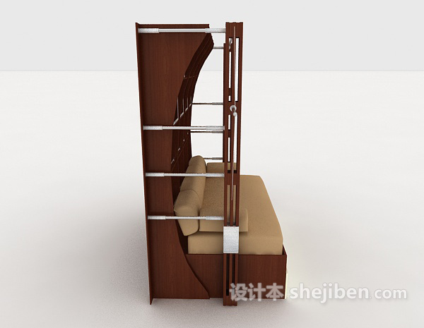设计本简单实用居家沙发3d模型下载