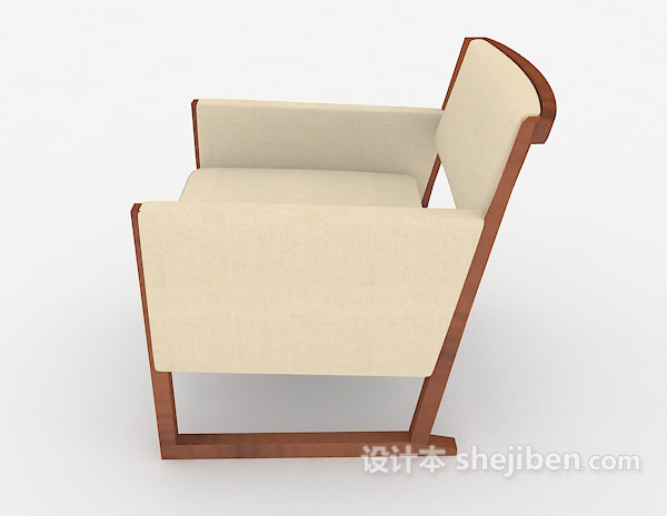 设计本新中式常见家居椅3d模型下载