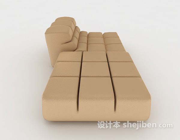 设计本懒人居家沙发3d模型下载