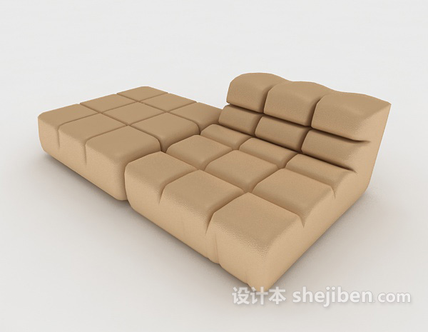 懒人居家沙发3d模型下载