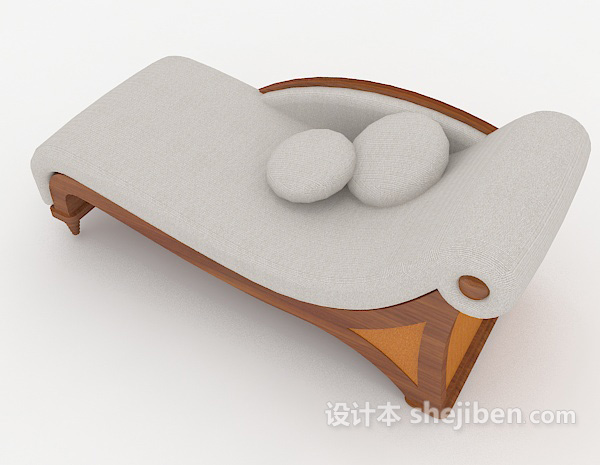设计本个性简约躺椅3d模型下载