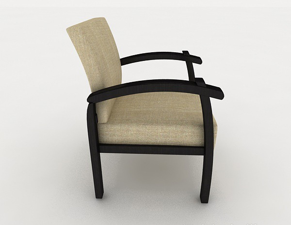 设计本新中式居家椅3d模型下载