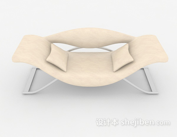 现代风格现代个性躺椅3d模型下载