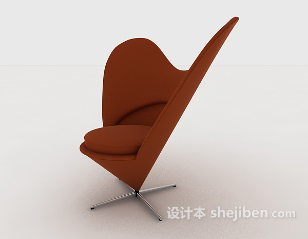 设计本个性时尚单人沙发3d模型下载