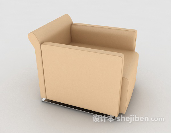 设计本时尚简单沙发3d模型下载