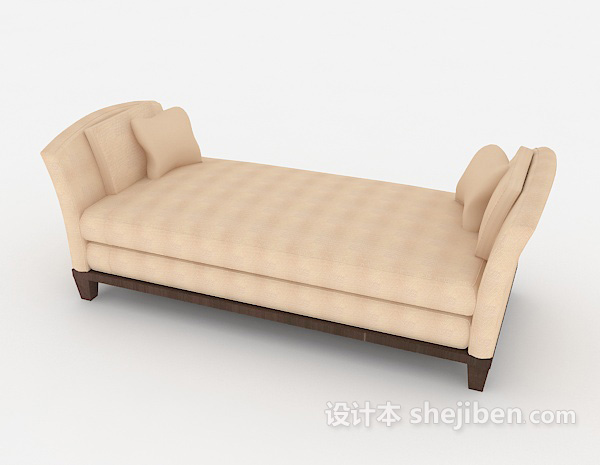设计本单人躺椅单人沙发3d模型下载