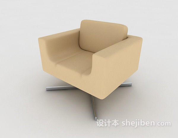 家居简约休闲椅子3d模型下载