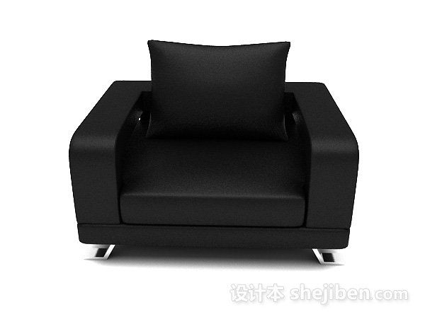 免费个性设计单人沙发3d模型下载