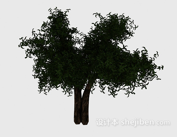 个性大树3d模型下载
