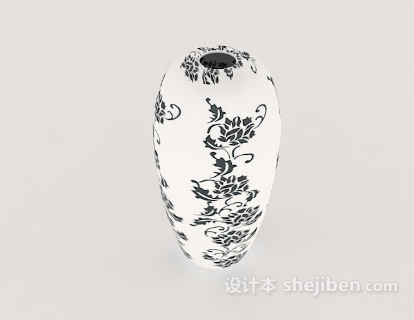 设计本现代陶瓷工艺品3d模型下载