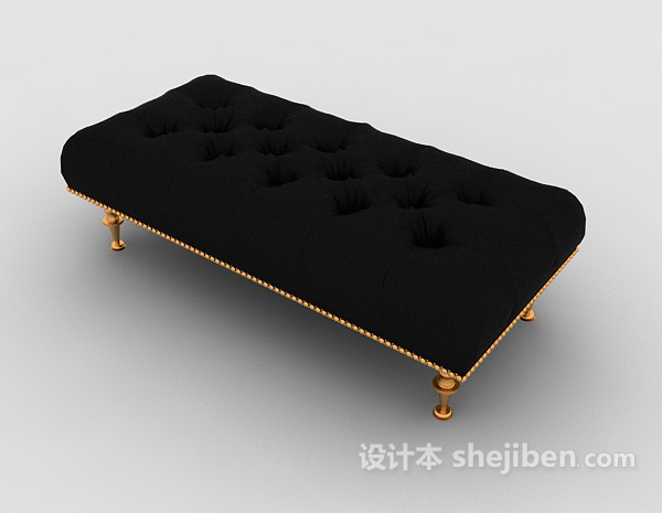 欧式沙发坐垫3d模型下载