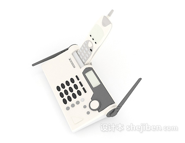 设计本移动电话机3d模型下载