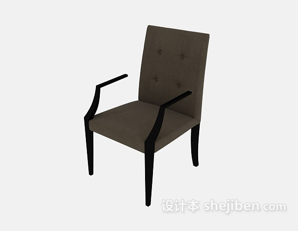 设计本简约单人椅3d模型下载