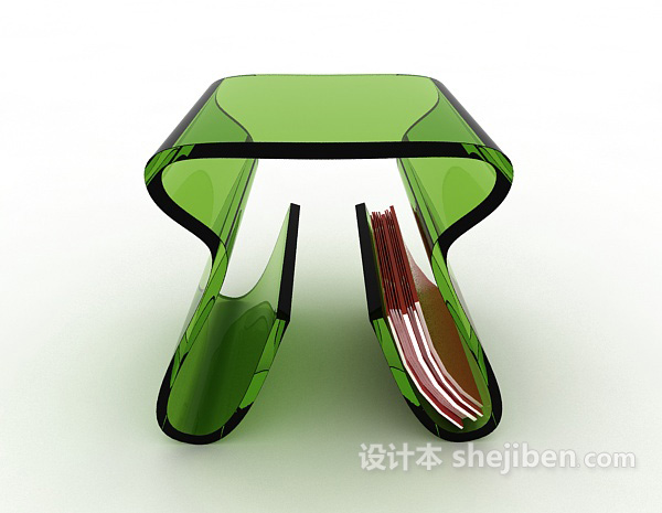现代风格塑料多功能板凳3d模型下载