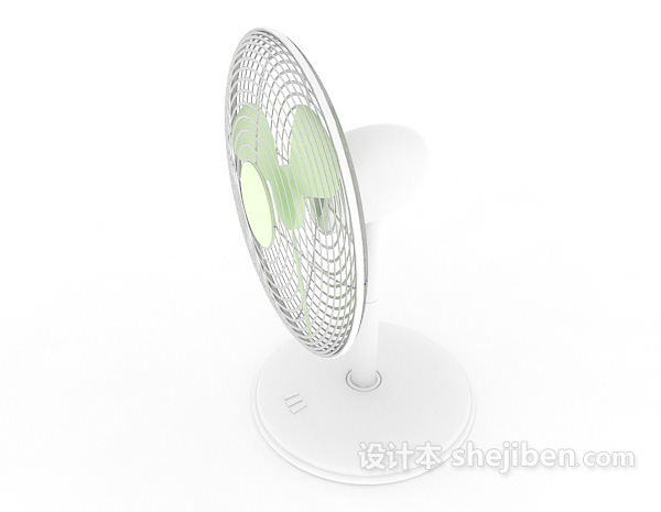 设计本小型电风扇3d模型下载
