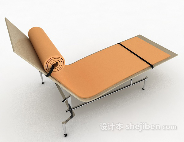设计本简单躺椅3d模型下载