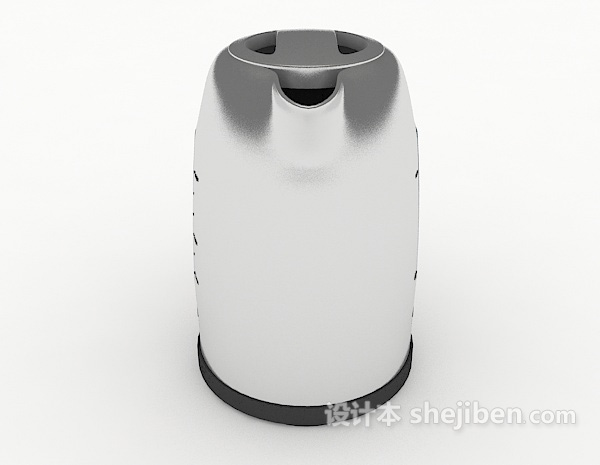 设计本居家电热水壶3d模型下载