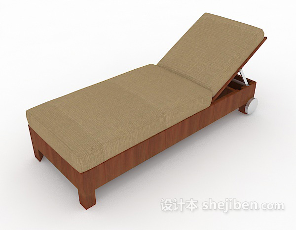 现代风格简单便捷休闲椅3d模型下载