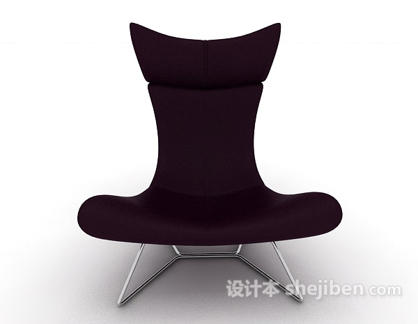现代风格U型休闲椅3d模型下载